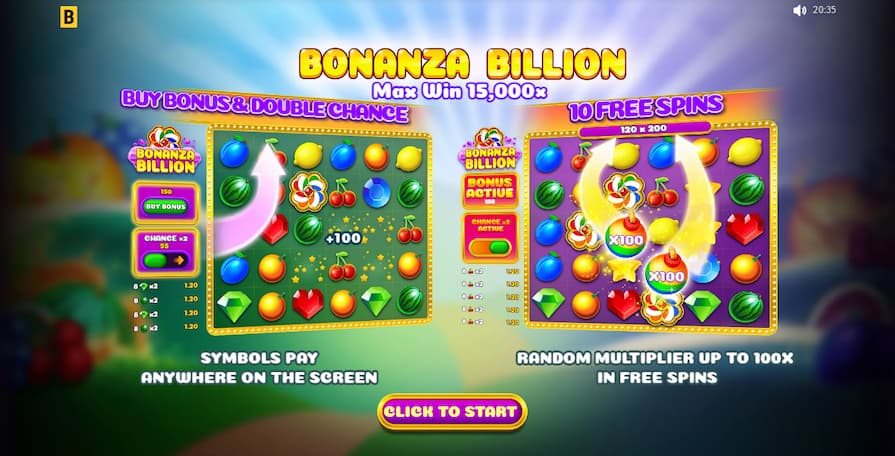 Бесплатная игра в Bonanza Billion