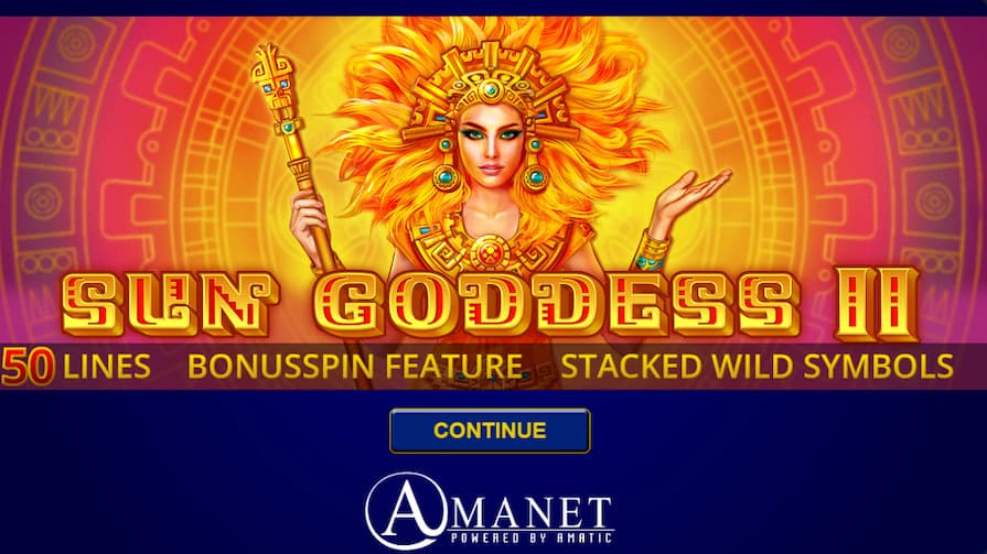 Бесплатная игра в Sun Goddess 2