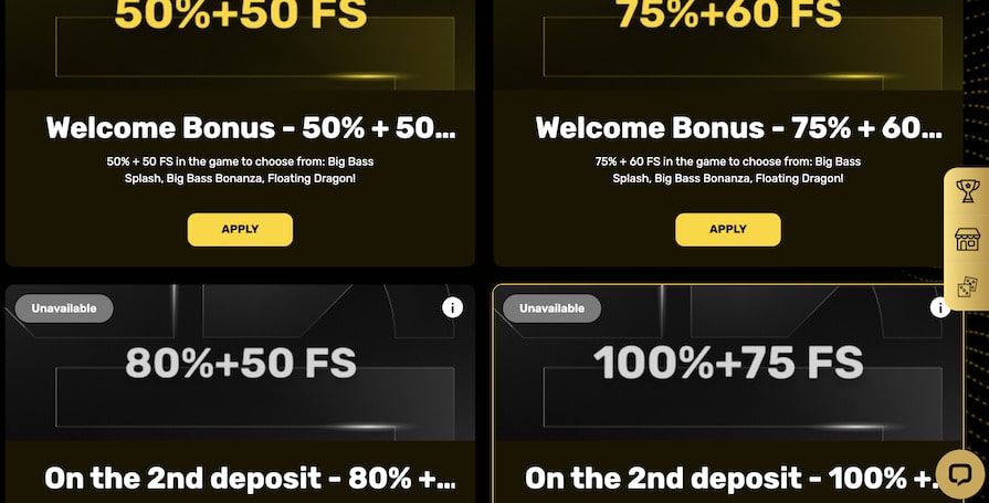 Bonuses and Promo Codes