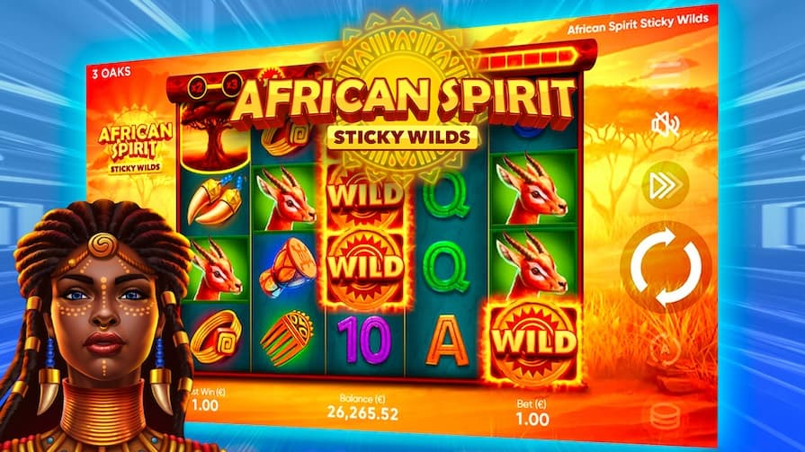 African Spirit Sticky Wilds Demo