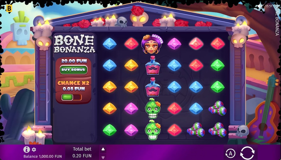 Слот Bone Bonanza