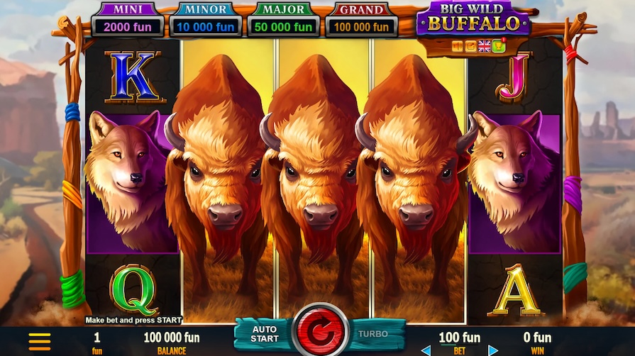 Слот Big Wild Buffalo