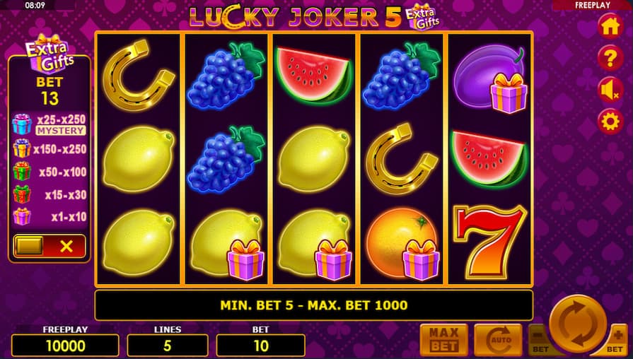 Обзор Lucky Joker 5 Extra Gifts