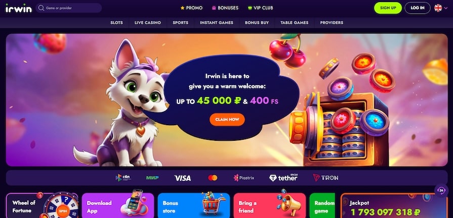 Irwin Casino Review