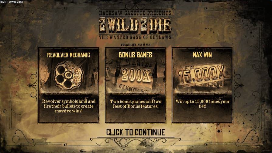 Бесплатная игра в 2 Wild 2 Die