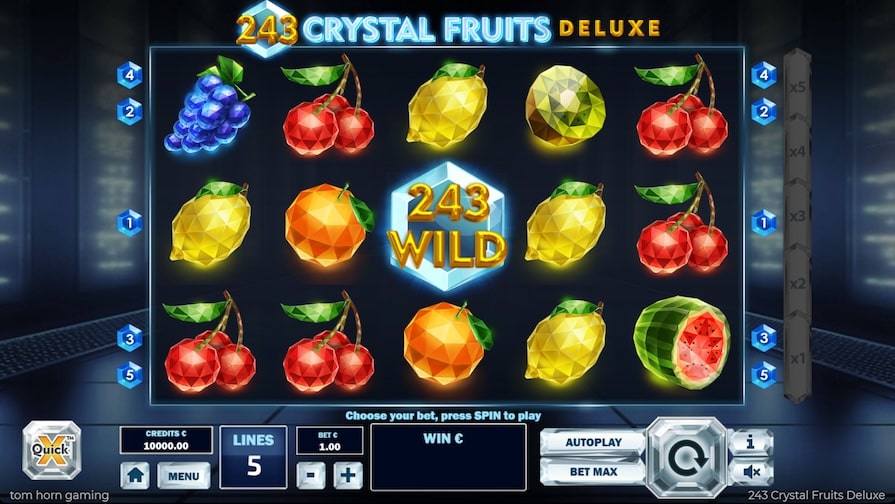 Слот 243 Crystal Fruits Deluxe