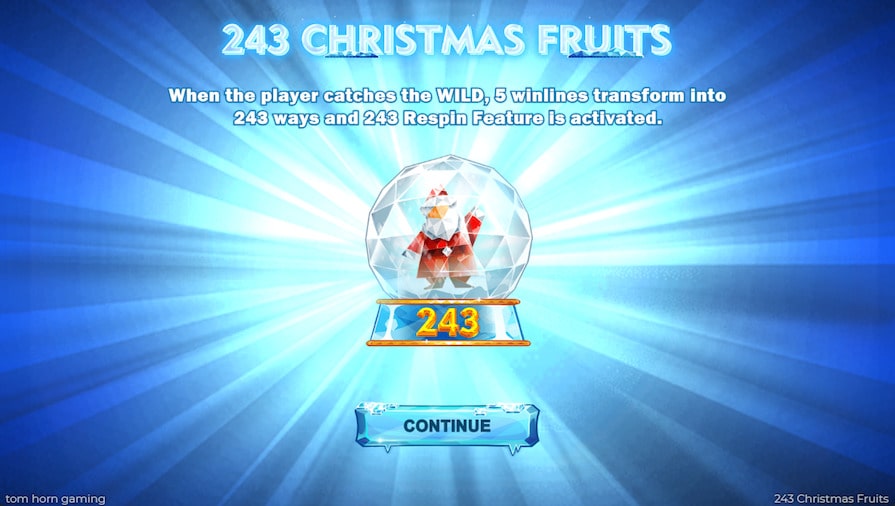 Бесплатная игра в 243 Christmas Fruits