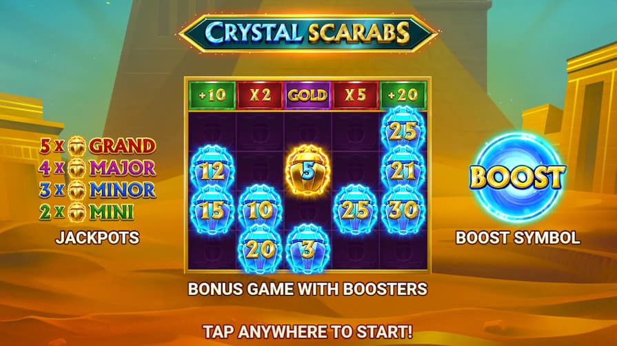 Бесплатная игра в Crystal Scarabs