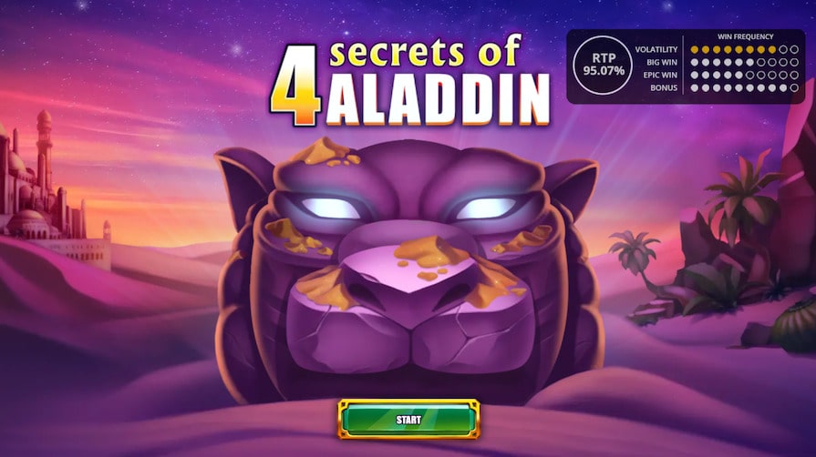 Бесплатная игра в 4 Secrets of Aladdin