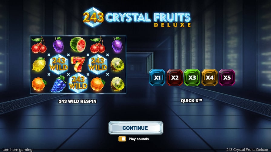 243 Crystal Fruits Deluxe ўйинида беғараз ўйин