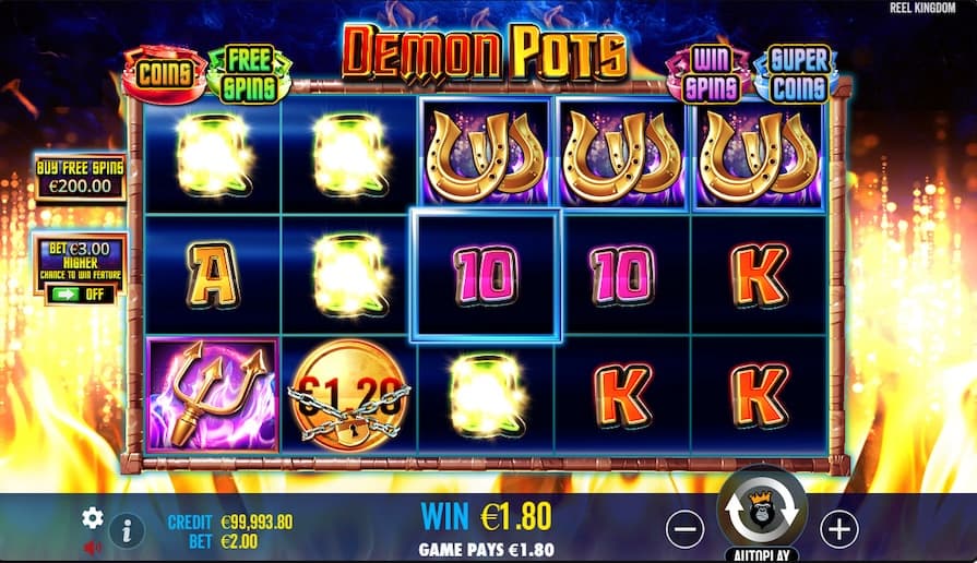 Дизайн игры Demon Pots