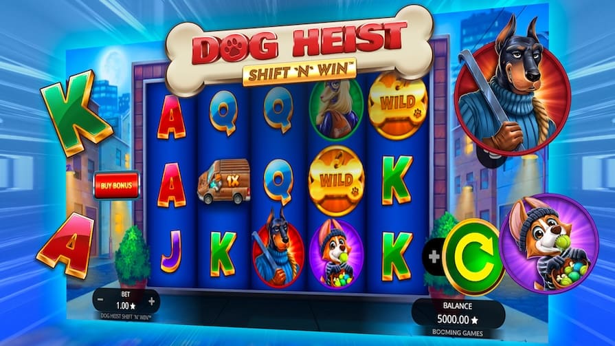 Demo Dog Heist Shift N Win