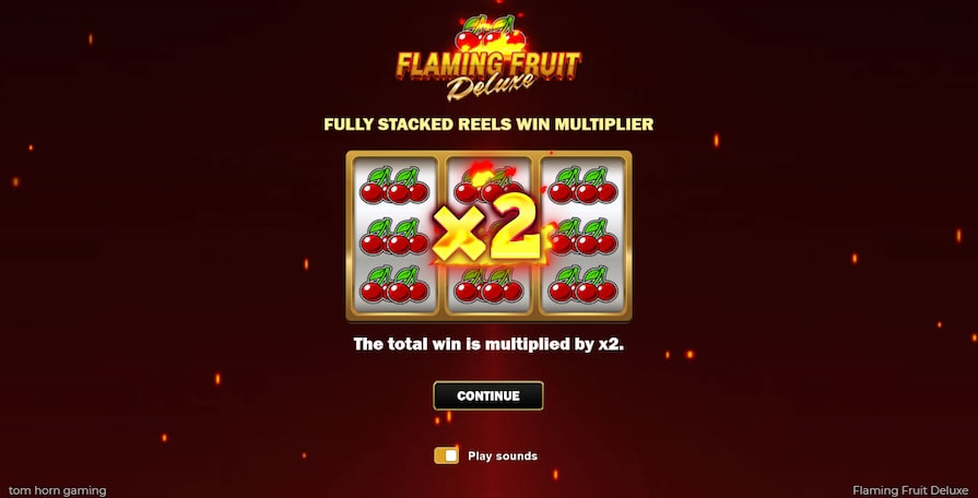 Бесплатная игра в Flaming Fruit Deluxe