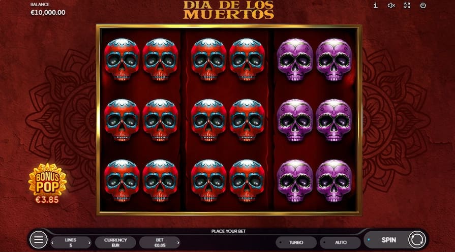 Слот Dia De Los Muertos