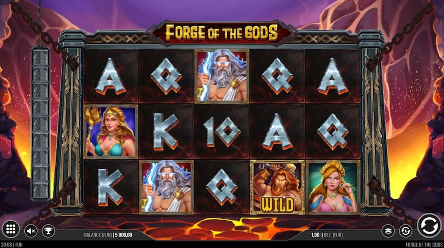 Слот Forge of the Gods