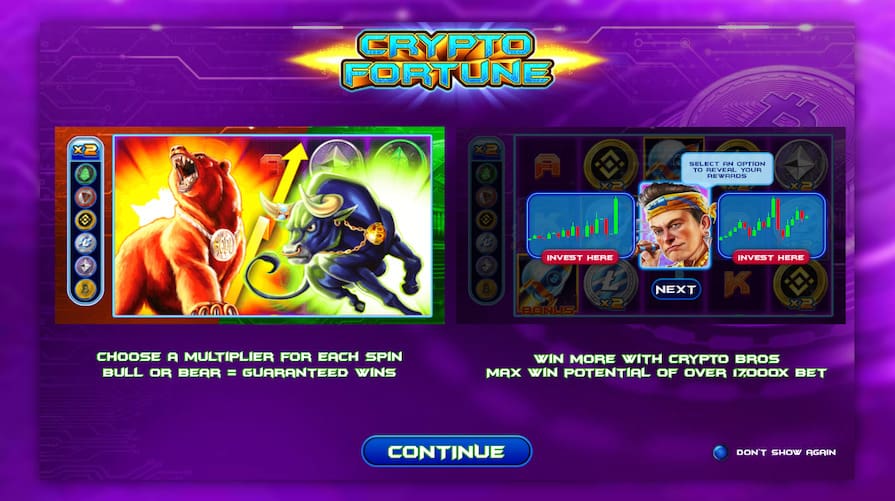 Бесплатная игра в Crypto Fortune