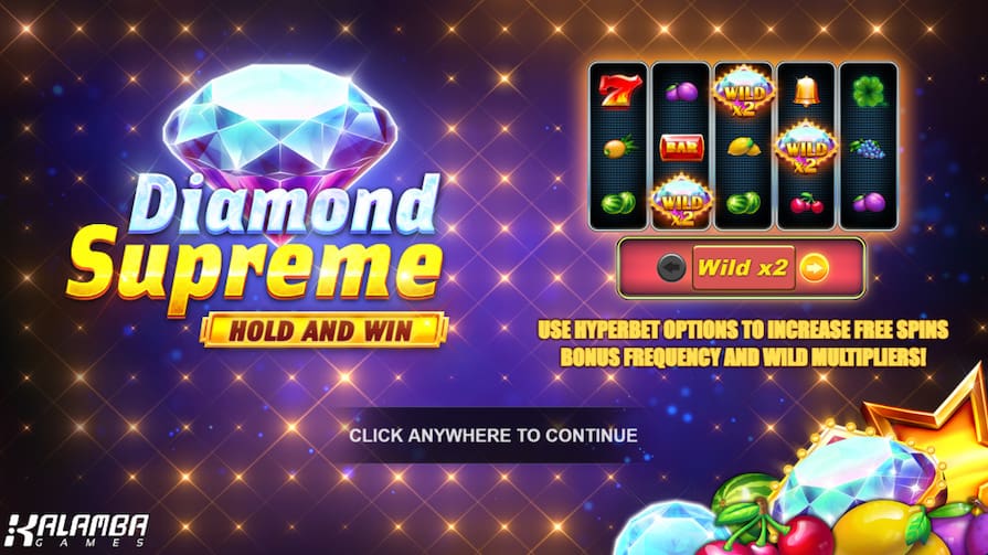 Бесплатная игра в Diamond Supreme Hold and Win