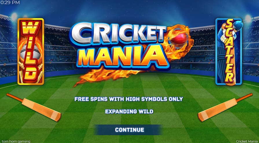 Бесплатная игра в Cricket Mania