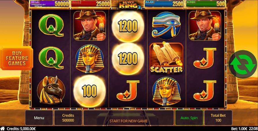 Слот Egypt King 2