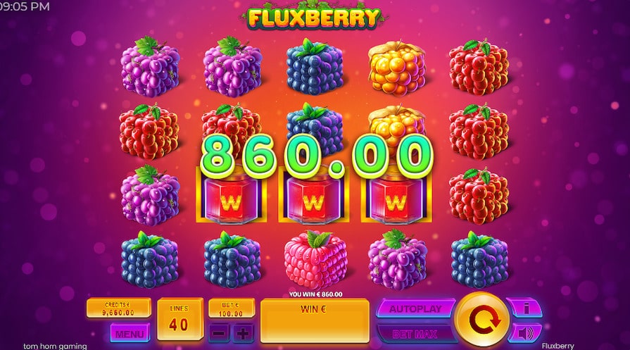 Дизайн игры Fluxberry